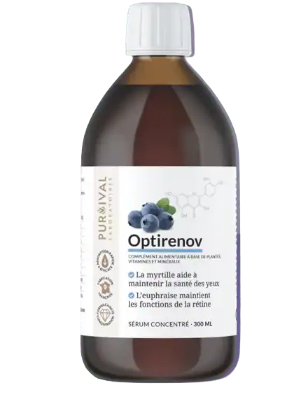 Flacon et boîte de Optirenov